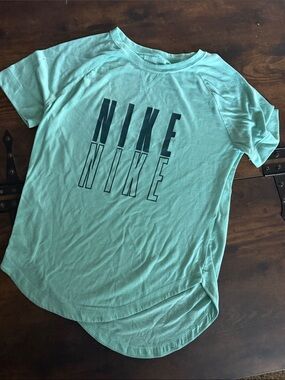 Nike Mint Green Short Sleeve Graphic Tee
